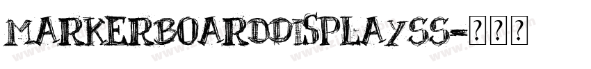 MarkerBoardDisplaySS字体转换