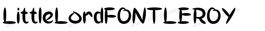 LittleLordFONTLEROY字体转换