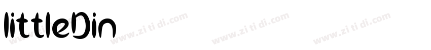 littleDin字体转换