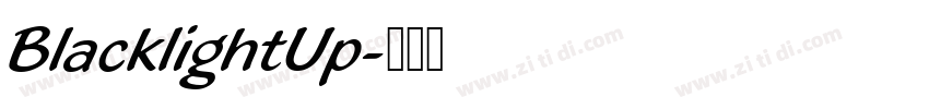 BlacklightUp字体转换