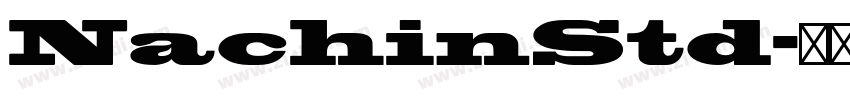 NachinStd字体转换