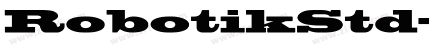 RobotikStd字体转换