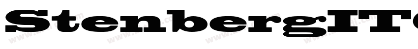 StenbergITCStd字体转换