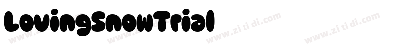 LovingSnowTrial字体转换