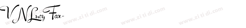 VNLucyFax字体转换