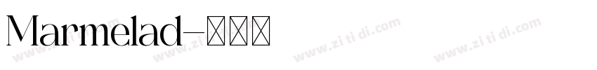 Marmelad字体转换