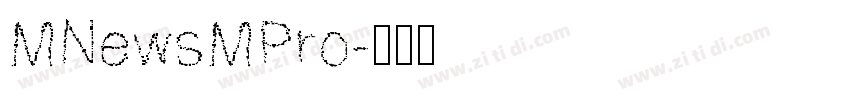 MNewsMPro字体转换