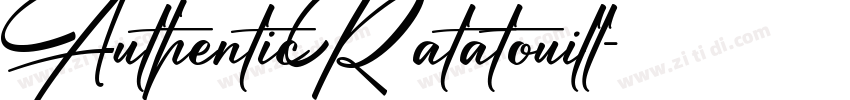 AuthenticRatatouill字体转换