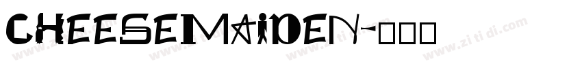 CheeseMaiden字体转换