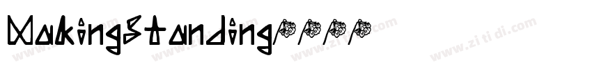 MakingStanding字体转换