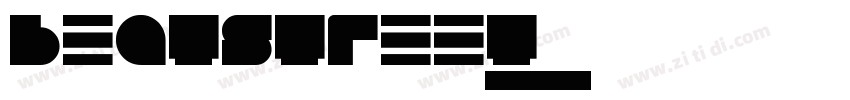beatstreet字体转换