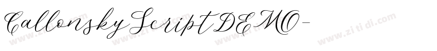 CallonskyScriptDEMO字体转换