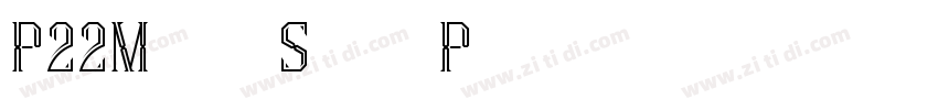 P22MarcelScriptPro字体转换