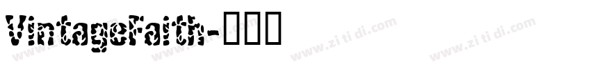 VintageFaith字体转换