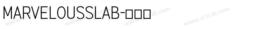 MarvelousSlab字体转换