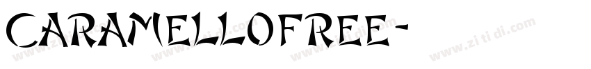 CaramelloFree字体转换