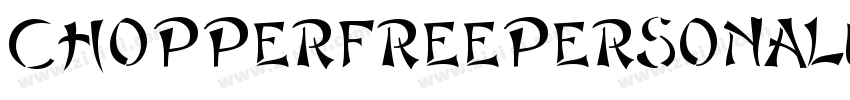 ChopperFreePersonalU字体转换