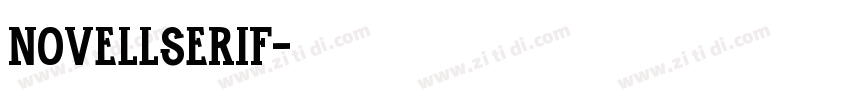 NovellSerif字体转换