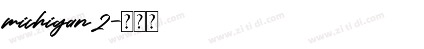 michigan2字体转换