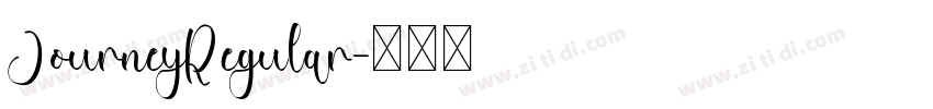 JourneyRegular字体转换