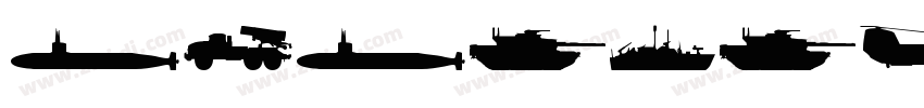 MDMilitary字体转换