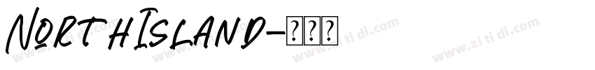 NorthIsland字体转换