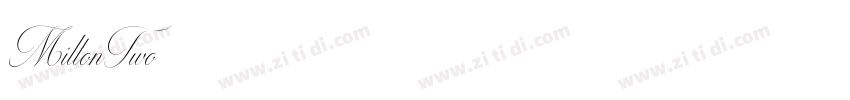 MiltonTwo字体转换