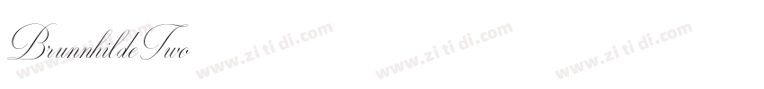 BrunnhildeTwo字体转换
