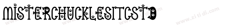 MisterChucklesITCStd字体转换