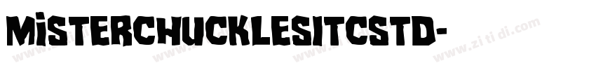 MisterChucklesITCStd字体转换