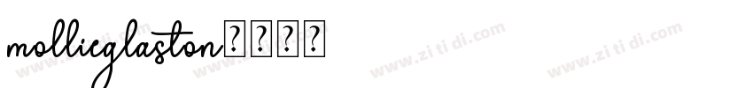 mollieglaston字体转换