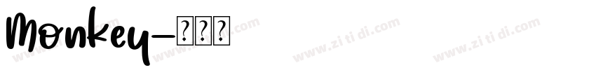 Monkey字体转换