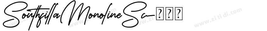 SouthfillaMonolineSc字体转换 SouthfillaMonolineSc字体转换