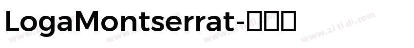 LogaMontserrat字体转换