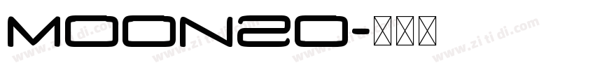 Moon20字体转换