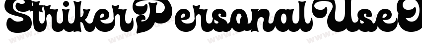 StrikerPersonalUseOn字体转换