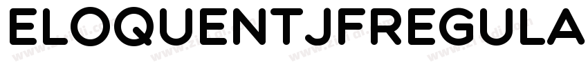 EloquentJFRegularPro字体转换