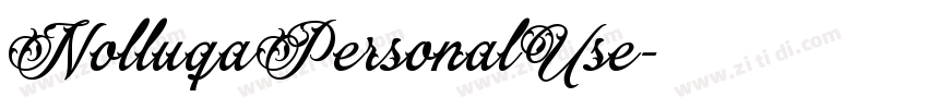 NolluqaPersonalUse字体转换 NolluqaPersonalUse字体转换