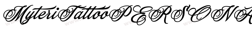 MyteriTattooPERSONAL字体转换