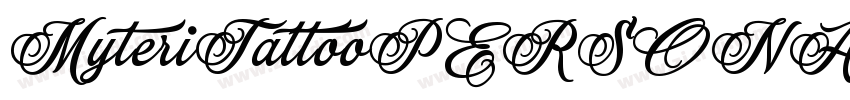 MyteriTattooPERSONAL字体转换