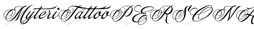 MyteriTattooPERSONAL字体转换