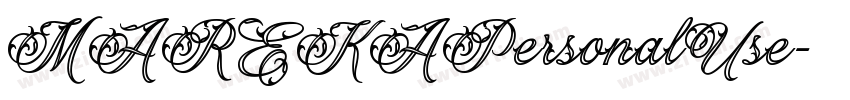 MAREKAPersonalUse字体转换