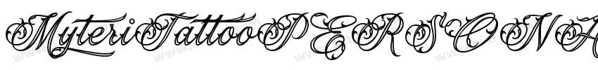 MyteriTattooPERSONAL字体转换