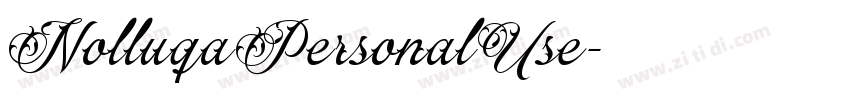 NolluqaPersonalUse字体转换 NolluqaPersonalUse字体转换