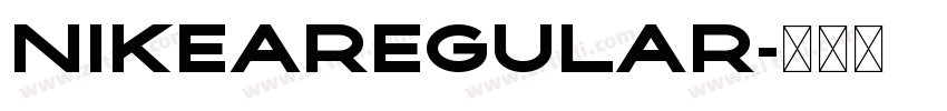 NIKEARegular字体转换