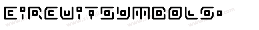 CircuitSymbols字体转换