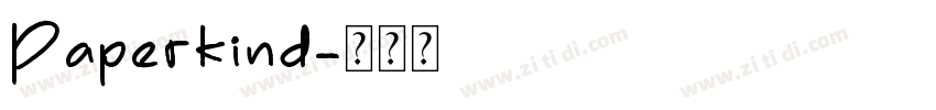 Paperkind字体转换