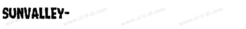 sunvalley字体转换