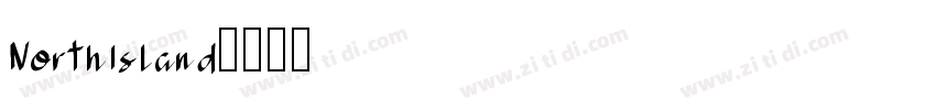 NorthIsland字体转换