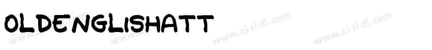 OldEnglishATT字体转换
